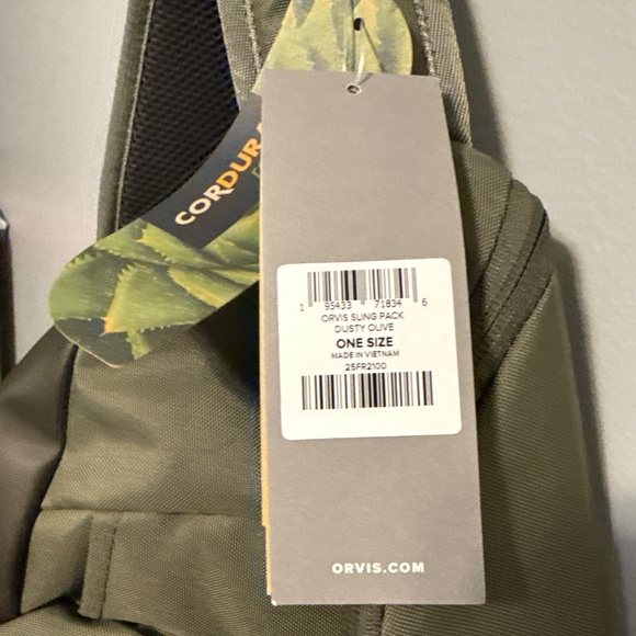 ORVIS SLING PACK DUSTY OLIVE - Picture 2 of 6